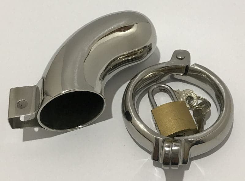 Bullnose Metal Male Chastity Device - - Male Chastity