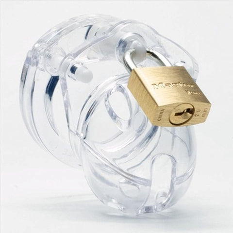 CB Mini Me Clear - Male Chastity Cock Cage Kit - Male Chastity