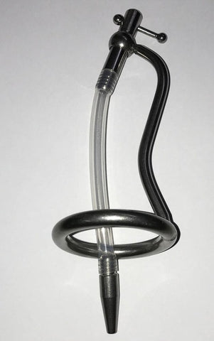 Chastity Bar with Adjustable Catheter - Male Chastity