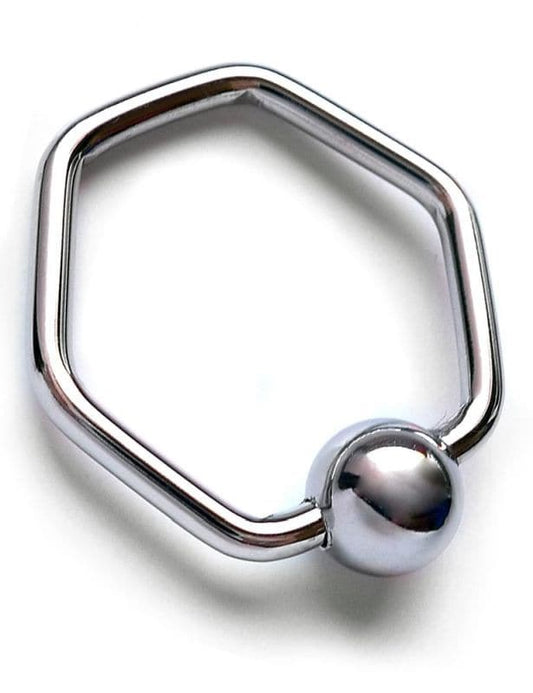 Damnit Hexagonal Glans Ring - Cock Rings