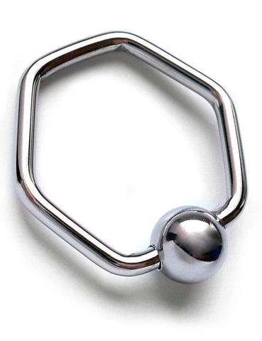 Damnit Hexagonal Glans Ring - Cock Rings