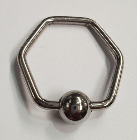 Damnit Hexagonal Glans Ring - Cock Rings