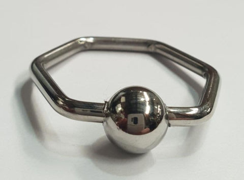 Damnit Hexagonal Glans Ring - Cock Rings
