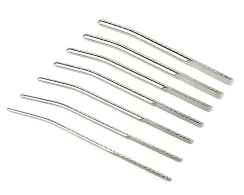 Deluxe Flat Ended Sound Kit - Penis Plugs