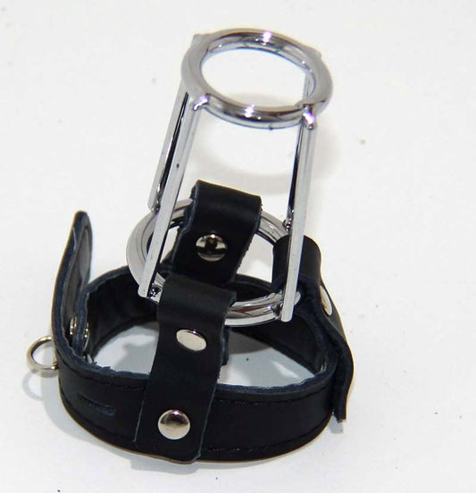 Diabolical Ball Divider and Chastity Cage - Male Chastity