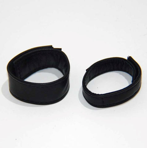 Discreet Romance Leather Cock Ring - Cock Rings