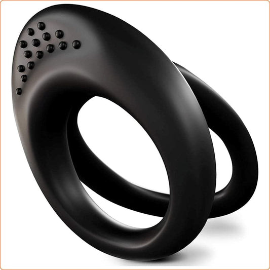 Dual Penis Ring For Men - Ball and Cock Toys