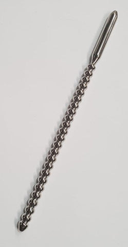 Duke Ribbed Steel Uretheral Sound - Penis Plugs