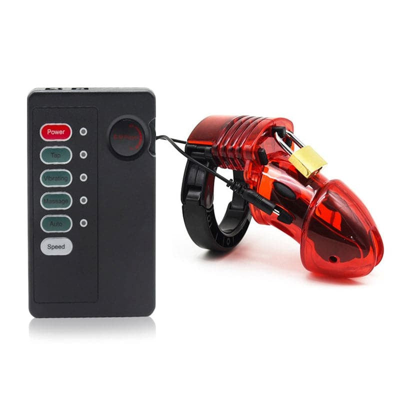 Electro Sex Adjustable Cock Cuff - - Male Chastity