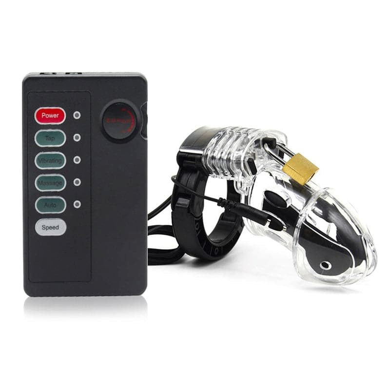 Electro Sex Adjustable Cock Cuff - - Male Chastity