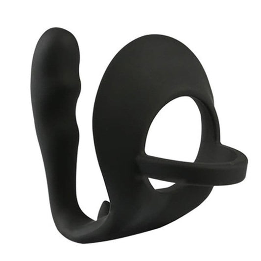 Erection Enhancing Cock Ring and Plug - Cock Rings