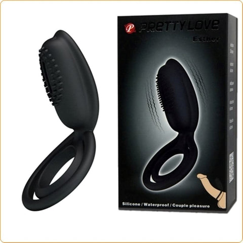 Esther Vibration Cock Ring - Ball and Cock Toys