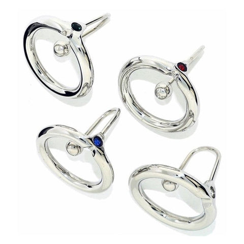 Fancy Sperm Stopper Black Crystal - Penis Plugs