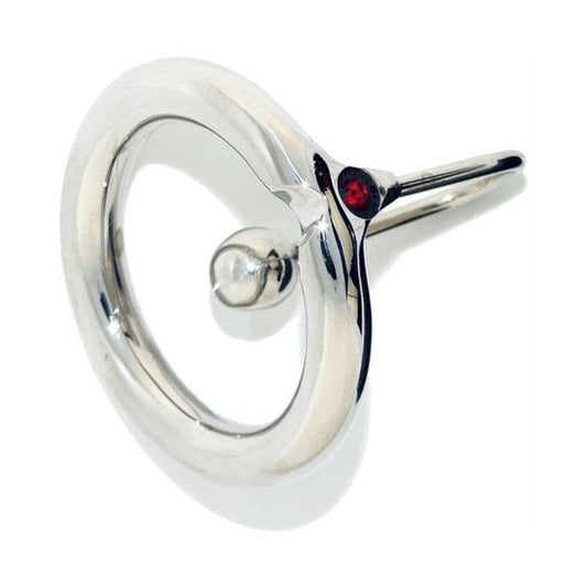 Fancy Sperm Stopper Ruby Crystal - Penis Plugs