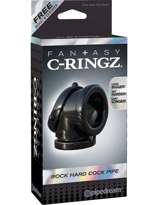 Pipedream Fantasy C-Ringz Rock Hard Cock Pipe Penis Ring - Cock Rings