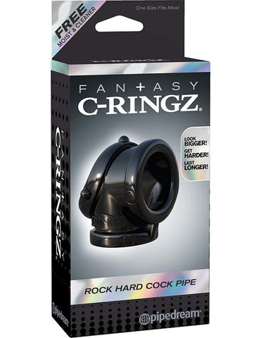 Pipedream Fantasy C-Ringz Rock Hard Cock Pipe Penis Ring - Cock Rings