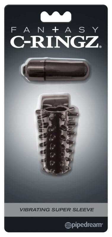 Fantasy C-Ringz Vibrating Super Sleeve - Cock Rings