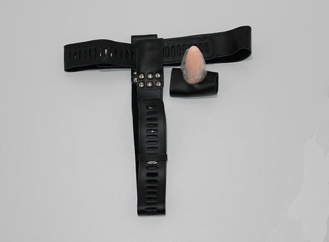 FetishWorks Leather Chastity Device - Male Chastity