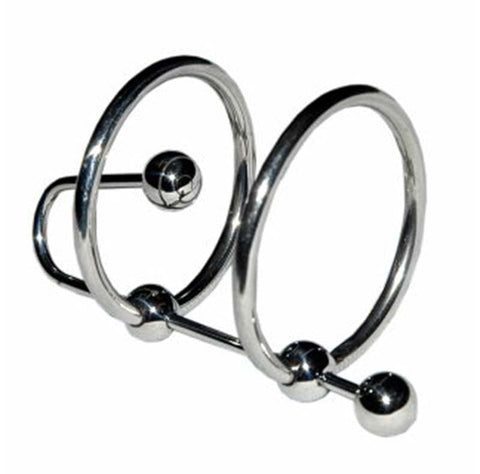 Freak Out Nation Sperm Plug & Dual Glans Dual Rings - Penis Plugs