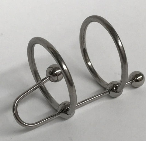 Freak Out Nation Sperm Plug & Dual Glans Dual Rings - Penis Plugs