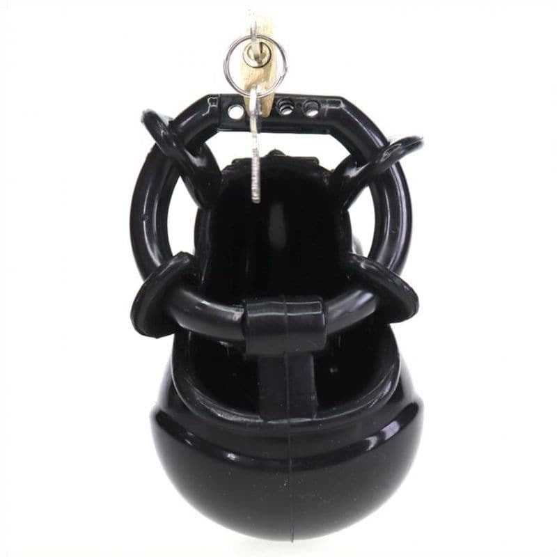 Full Egg Locker Male Chastity Cage - - Male Chastity