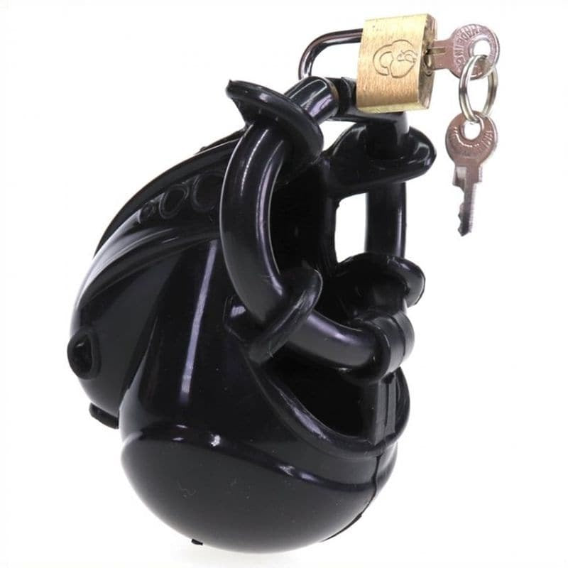 Full Egg Locker Male Chastity Cage - - Male Chastity