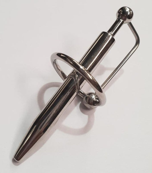 Gauge Penis Plug Smooth With Glans Ring - Penis Plugs