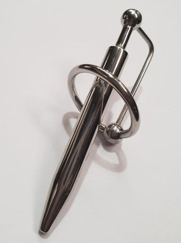 Gauge Penis Plug Smooth With Glans Ring - Penis Plugs