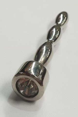 Gemmed Penis Plug - Penis Plugs