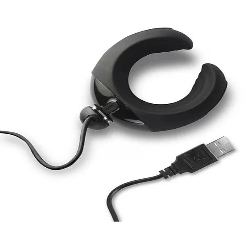 Echo Vibrating C-Shape Male Masturbator - Masturbators and Strokers