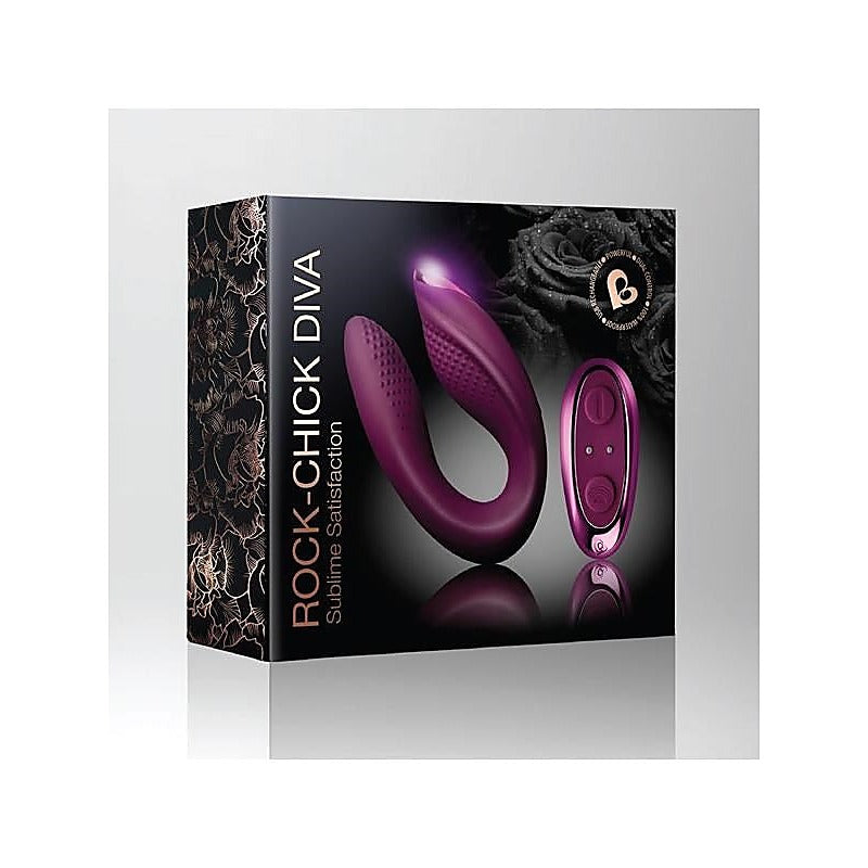 Rock-Chick Diva - Dual Stimulation Bliss Vibrator - G-Spot Vibrators