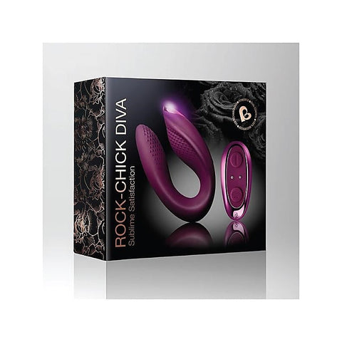 Rock-Chick Diva - Dual Stimulation Bliss Vibrator - G-Spot Vibrators
