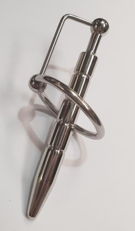 Groovey Solid Metal Prince Penis Plug - Penis Plugs