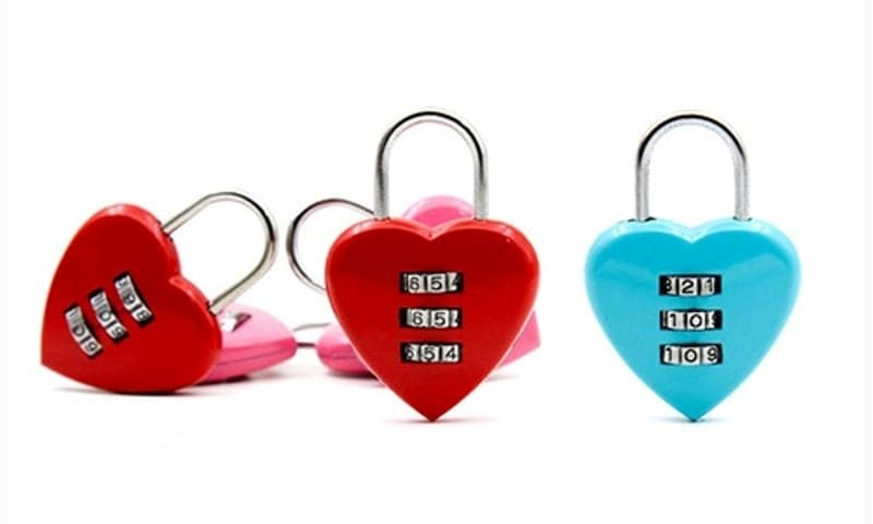 Heart Password Lock - - Male Chastity