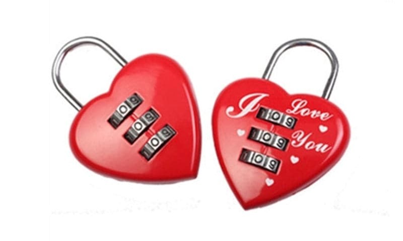 Heart Password Lock - - Male Chastity