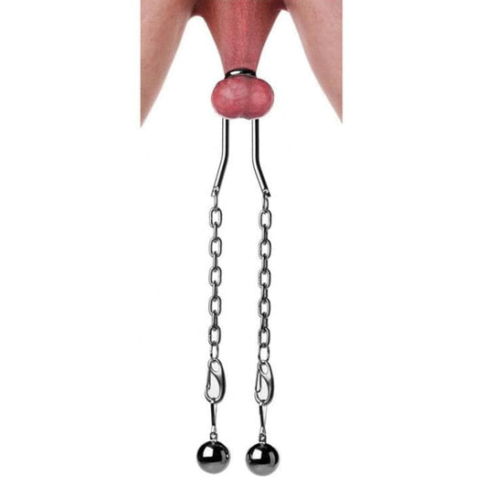 Heavy Hitch Ball Stretcher Hook with Weights - Cock Rings