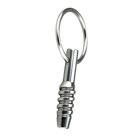Hollow Cum Through Screwed in Urethral Sound Penis Plug - Penis Plugs
