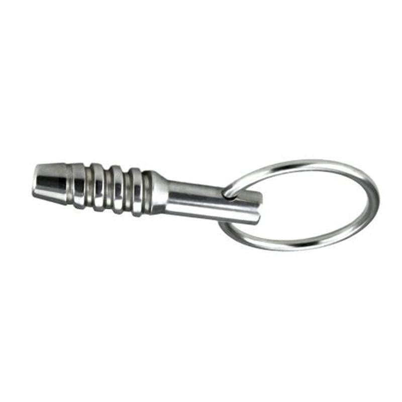 Hollow Cum Through Screwed in Urethral Sound Penis Plug - - Penis Plugs