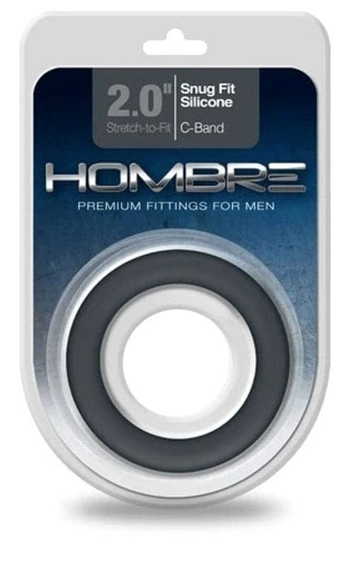 Hombre Snug-Fit Silicone C-Band - - Cock Rings