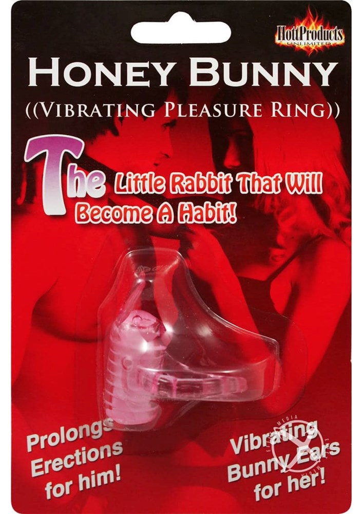 Honey Bunny Vibro Ring - - Vibrating Cock Rings