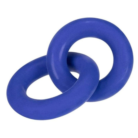 Hunkyjunk DUO Linked Cock/Ball Rings - Cock Rings