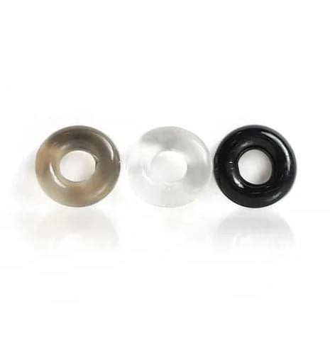 Hunkyjunk HUJ3 C-Ring 3 Pack - Cock Rings