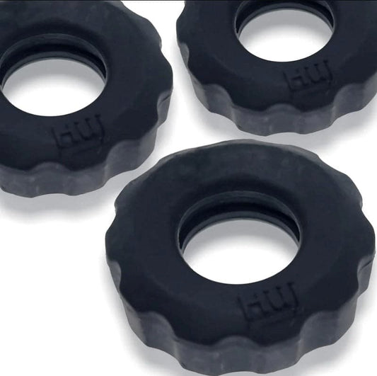 Hunkyjunk Superhuj C-Ring 3 Pack - Stretchy Cock Rings