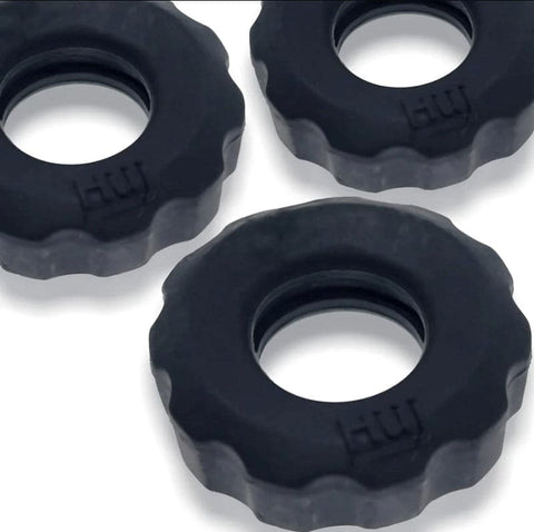 Hunkyjunk Superhuj C-Ring 3 Pack - Stretchy Cock Rings