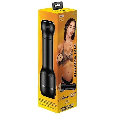 Kiiroo Dual Delight - PowerBlow & Victoria June Mouth Pleasure Set - Masturbators and Strokers