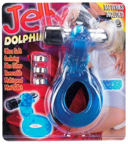 Jelly Dolphin Cockring - Cock Rings