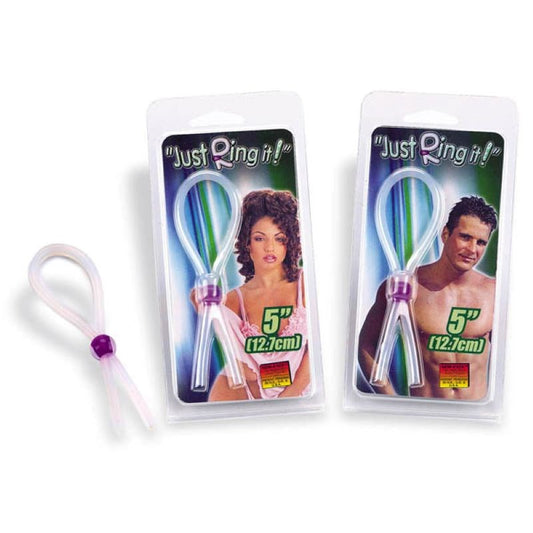 Just Ring It - Silicone Cock Lasso Ring - Stretchy Cock Rings
