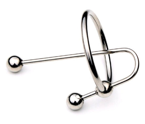 JustSteel Urethra Clip with Glans Ring - Penis Plugs