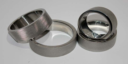 Knurled Surface Cock Ring 20mm - Cock Rings