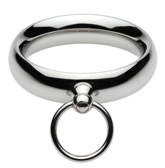 Lead Me Stainless Steel Cock Ring - Cock Rings